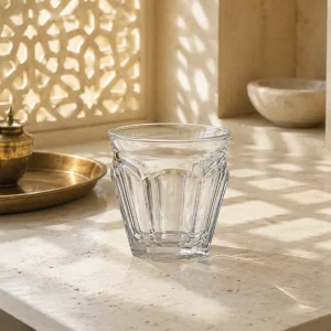 300 ml Fluted Heavy-Base Tumbler | كوب مضلع بقاعدة سميكة سعة 300 مل — Plain