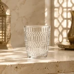 290 ml Diamond-Pattern Tumbler | كوب بنقشة ماسية سعة 290 مل — Plain