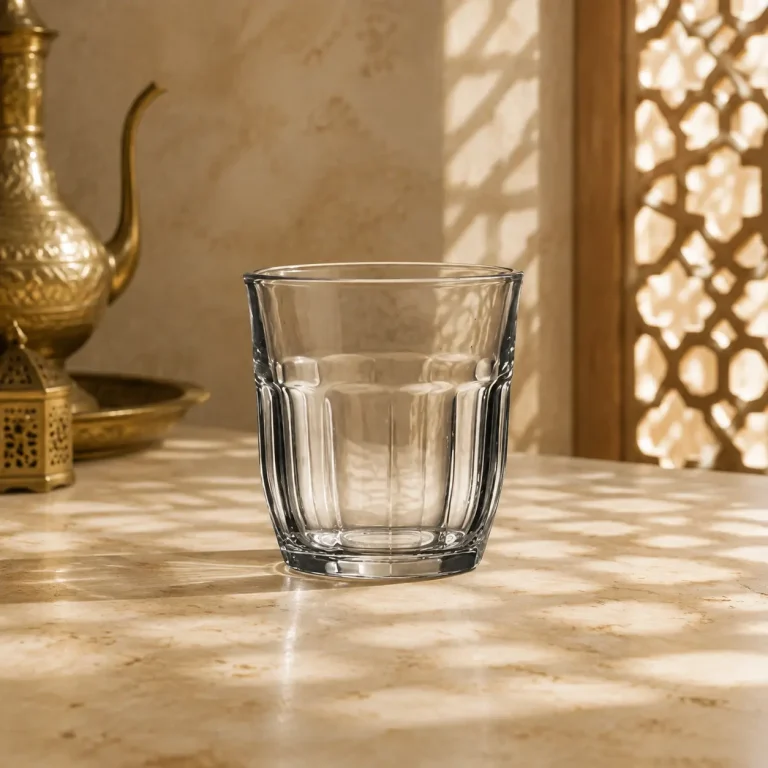260 ml Faceted Tumbler | كوب متعدد الأوجه سعة 260 مل — Plain