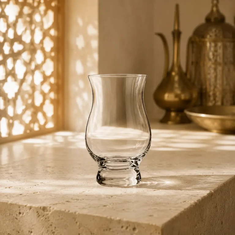 287 ml Tulip-Shaped Tasting Glass | كأس تذوق بشكل توليب سعة 287 مل — Plain
