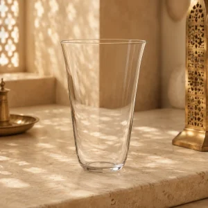 405 ml Flared-Rim Beverage Glass | كوب مشروبات طويل بحافة متسعة سعة 405 مل — Plain