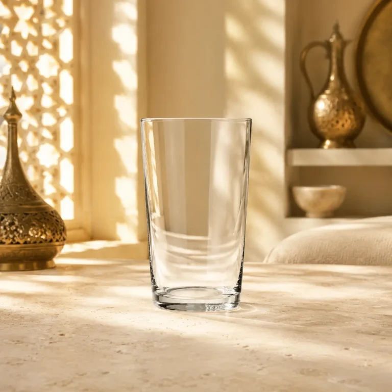 532 ml Large Straight-Sided Beverage Glass | كوب مشروبات كبير مستقيم سعة 532 مل — Plain