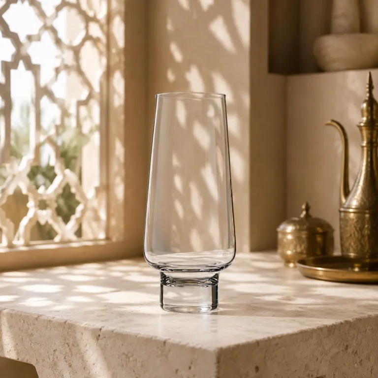 476 ml Raised-Base Highball Glass | كوب مشروبات طويل بقاعدة مرتفعة سعة 476 مل — Plain